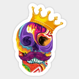 POP Skull Sticker